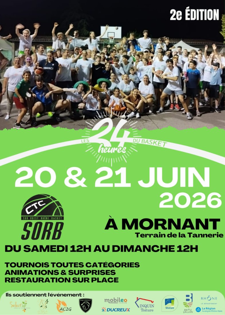 🏀 Les 24h du Basket sont de retour ! 🏀